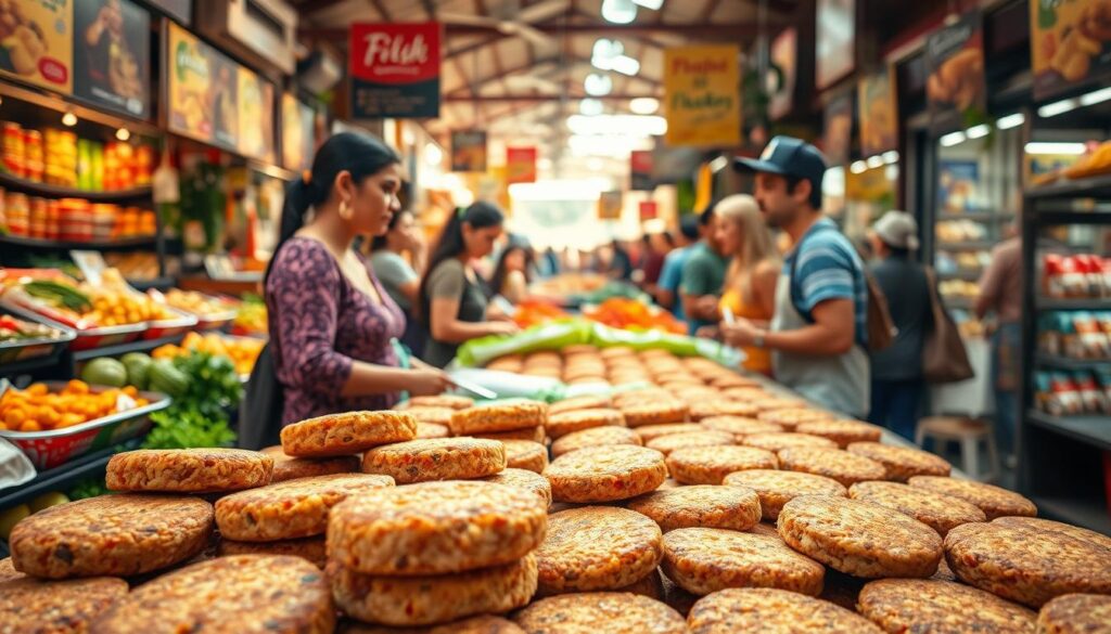 vegetarian chicken patties market growth