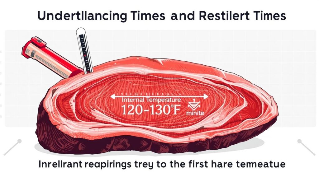 prime rib cooking temperatures and resting times